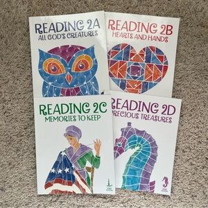 BJU Press Reading 2A - 2D Student Reader/Text Set, 3rd Edition